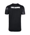 Derby County FC Mens 22/23 Umbro Warm Up Jersey (Black/Carbon)