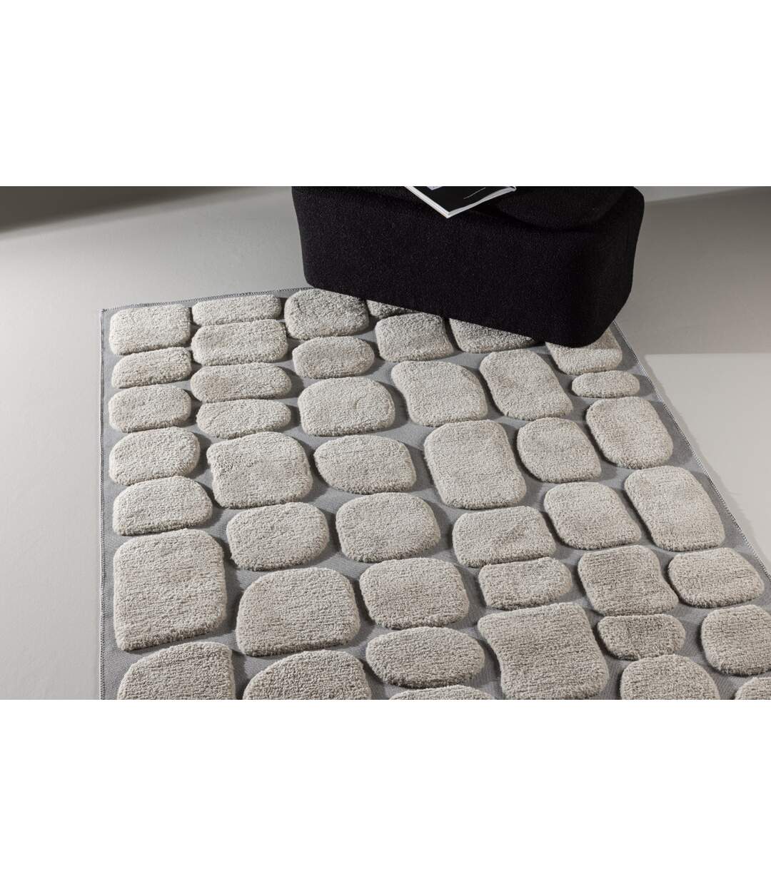 Tapis Déco Octavius 160x230cm Beige-4
