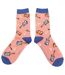 Miss Sparrow - 1 Paire Chaussettes Femme Guitare Musique Bambou-4
