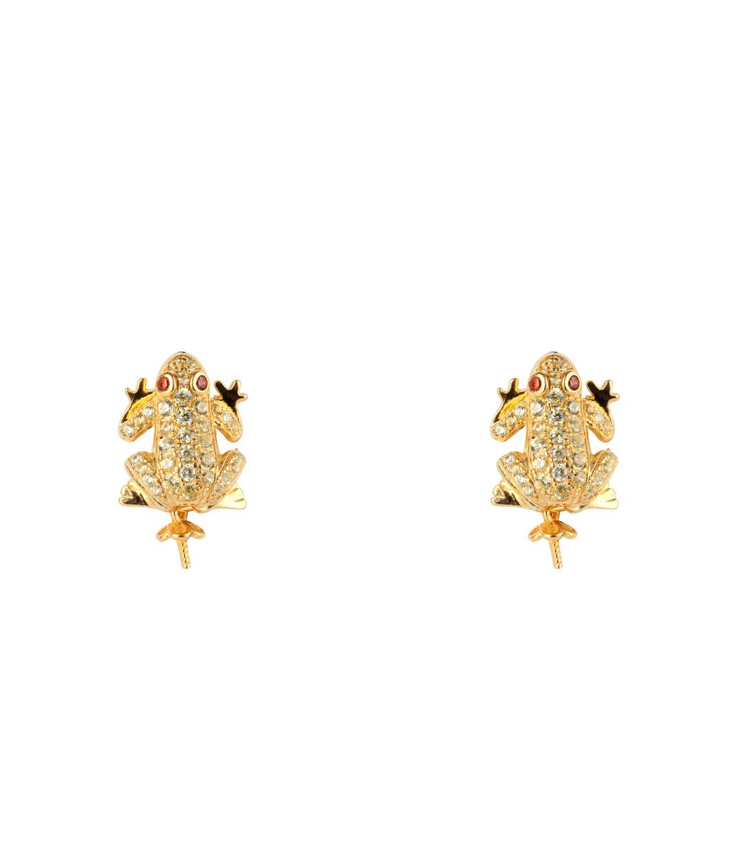 Boucle D’Oreille Femme Lancaster Jla-Ear-Frog6 (1,2Mm)-2