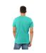 Unisex adult jersey crew neck t-shirt teal Bella + Canvas-2