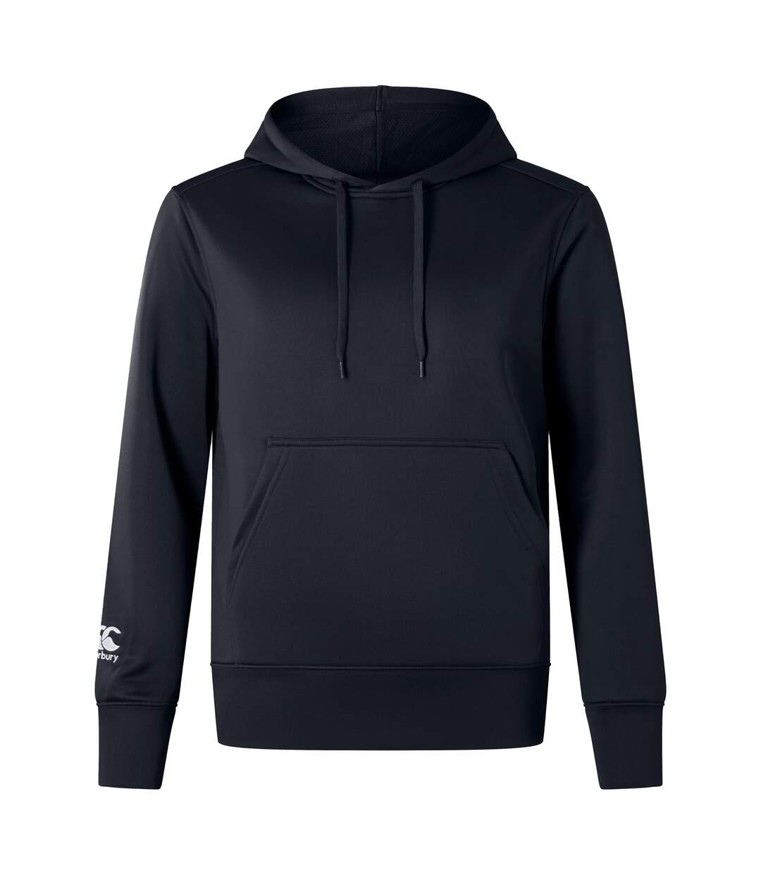Womens/ladies Club Lightweight Hoodie Black Canterbury-1