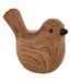 Lot de 2 Oiseaux en Dolomite Family Corner 14cm Marron-3