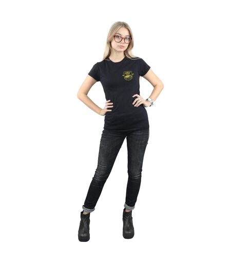 Disney - T-shirt CARS CRUZ RAMIREZ FAUX POCKET LOGO - Femme (Noir) - UTBI13737