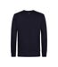 Sweat noir/ecru homme petrol industries neck-2