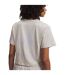 Womens/ladies Explor Trail Run Crop T-shirt White Purple Under Armour-3