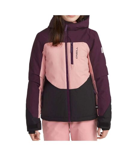 Manteaux bordeaux/rose femme o'neill carbonite