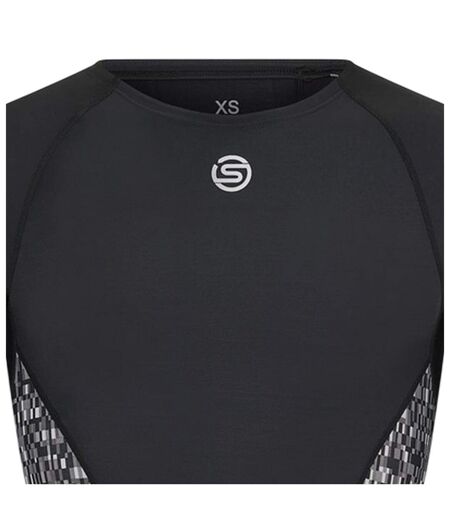 Mens A200 Long-sleeved Top Black Skins
