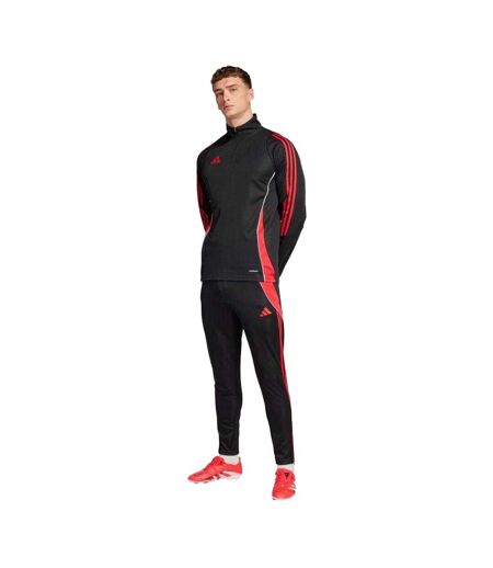 Haut Entraînement Tiro Homme Noir Rouge Adidas