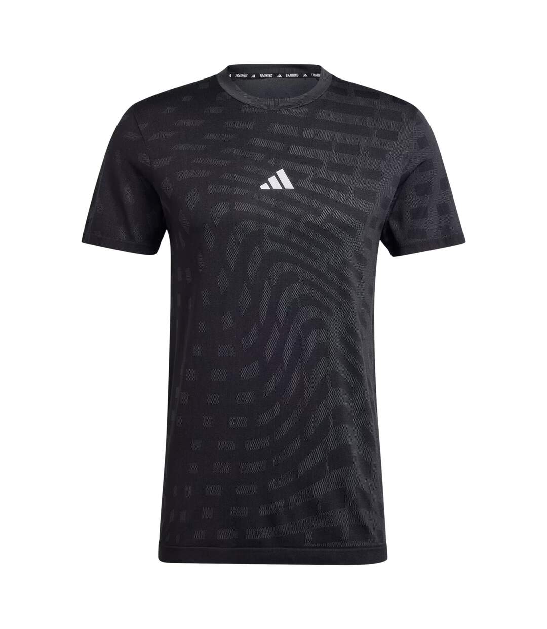 T-shirt Entraînement Homme Noir Adidas-2