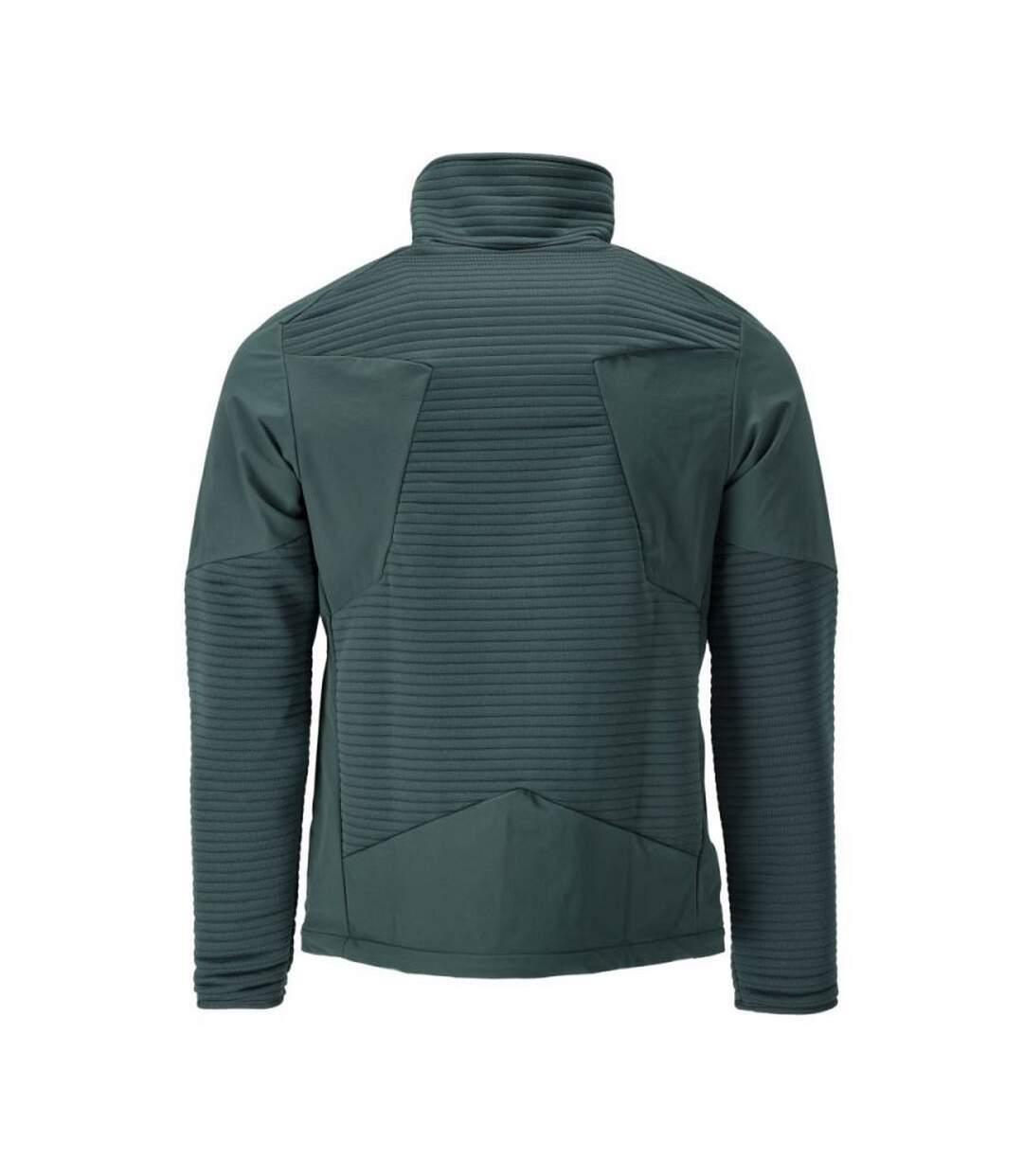 Mens Customised Fleece Jacket Forest Green Mascot-2