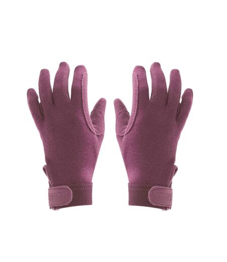 Shires Unisex Adult Newbury Gloves (Purple)