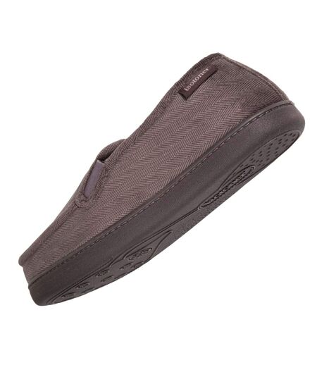 Isotoner Chaussons Mocassins homme soutien voûte plantaire