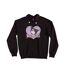 Sweat Motif/style Imprimé Puff Adulte Noir Kuromi-2