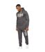 Pantalon De Jogging Ellsworth Homme Charbon Chiné Crosshatch-1