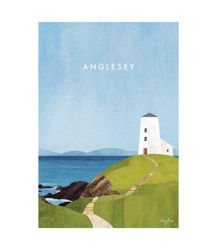 Henry Rivers - Plaque ANGLESEY TWR MAWR (Multicolore) (59 cm x 40 cm) - UTPM6803
