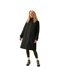 Womens/ladies Orla Kiely Birdy Longline Waterproof Jacket Black Grey Regatta-3