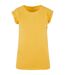 T-shirt Femme Jaune Build Your Brand-1