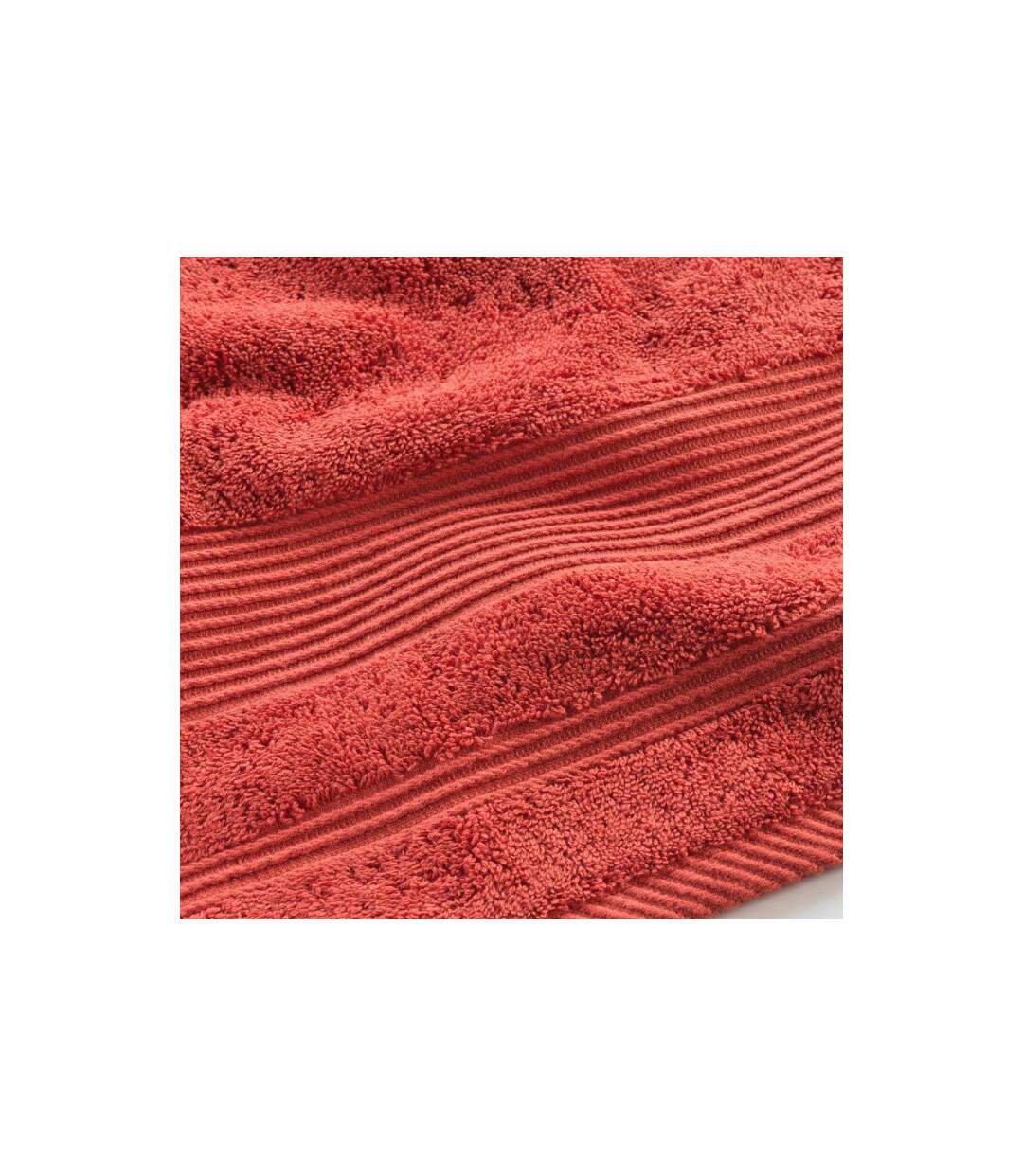 Drap de Bain Tendresse 90x150cm Terracotta-4