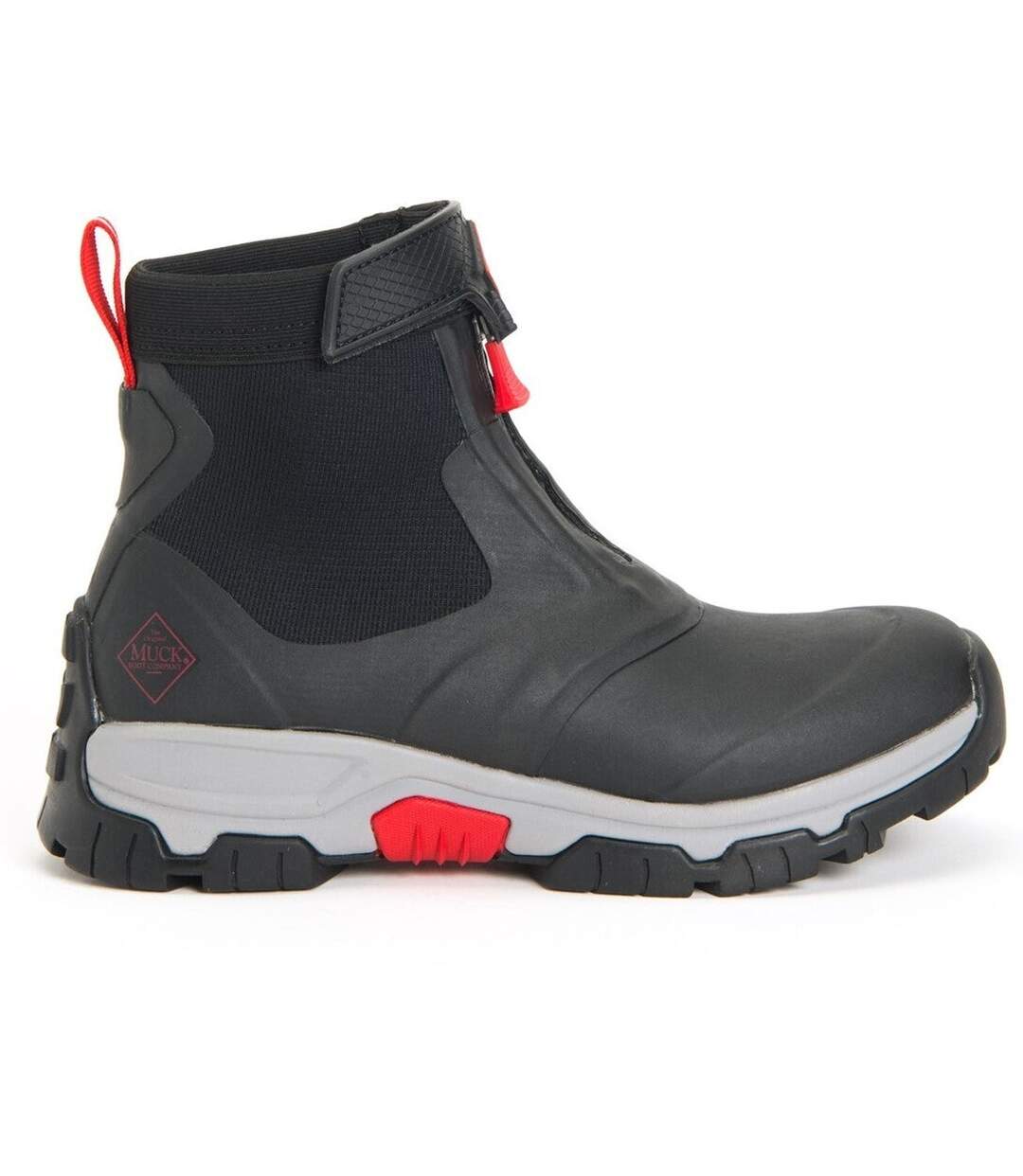 Bottes De Pluie Apex Mid Homme Gris Rouge Muck Boots-4