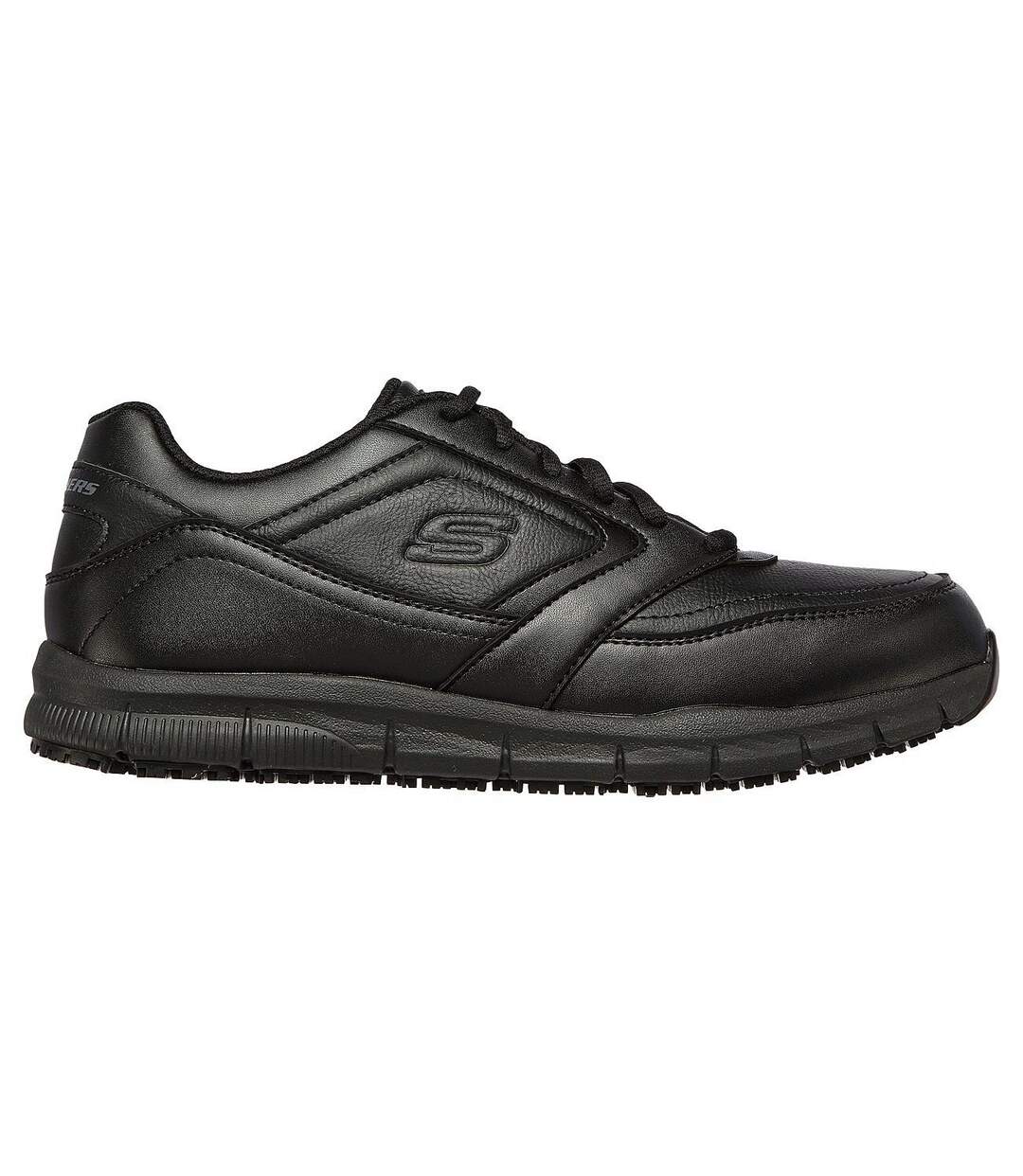 Mens nampa occupational trainers black Skechers-3