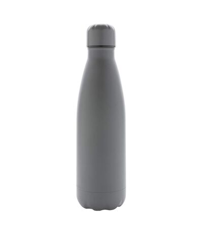 Stainless steel 500ml bottle one size grey XD Collection