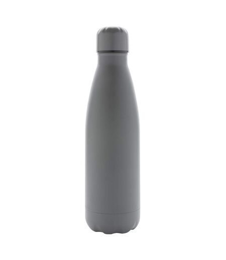 Stainless steel 500ml bottle one size grey XD Collection