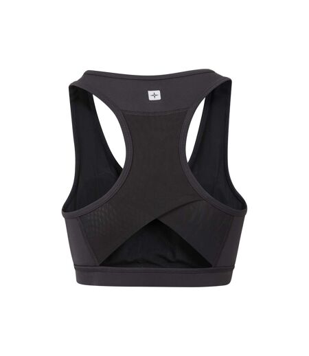 Brassière de sport motion femme noir vif Mountain Warehouse