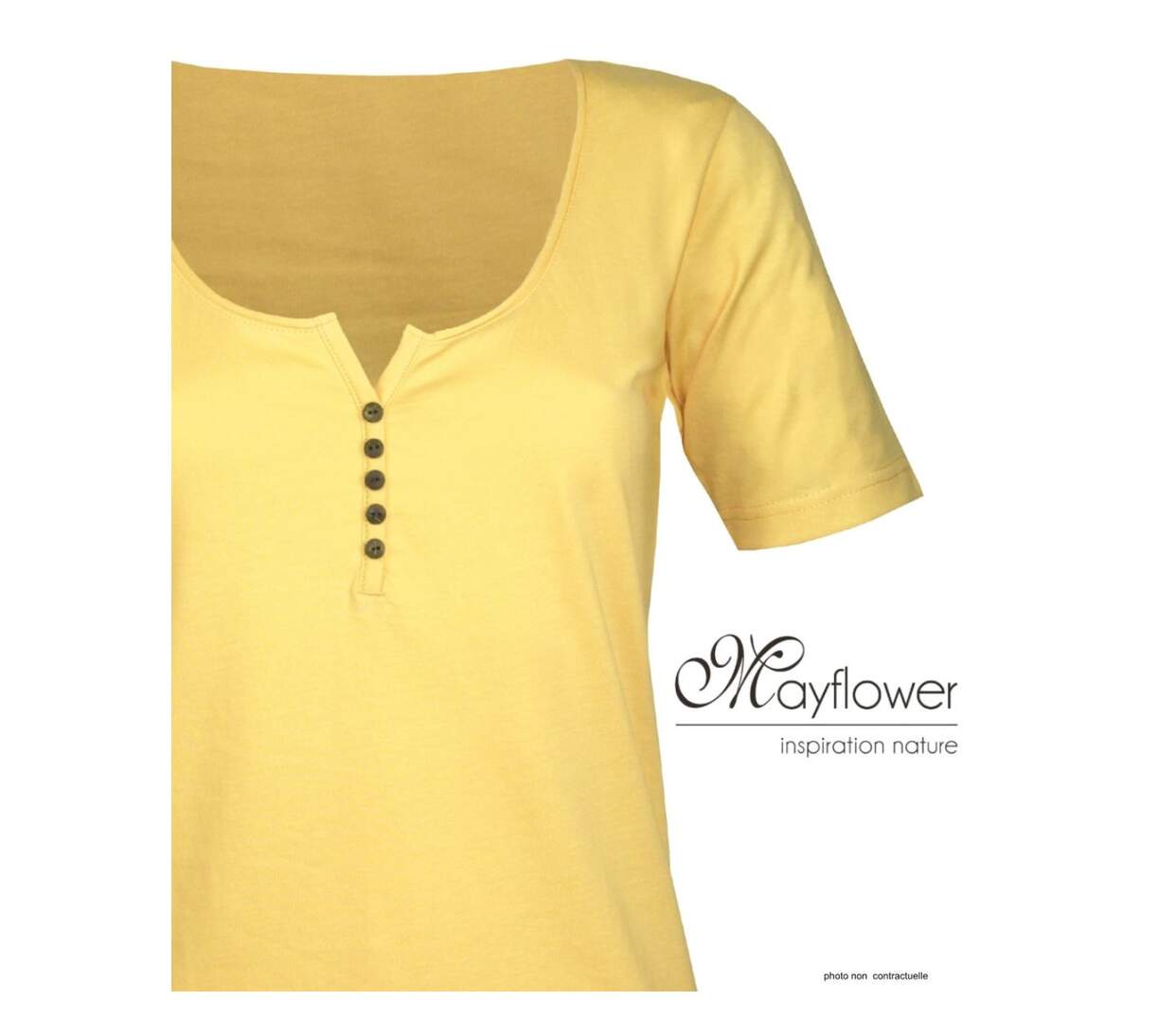 Tee-shirt MAYFLOWER DETROIT2 en coton bio : le basique écoresponsable au confort absolu-4