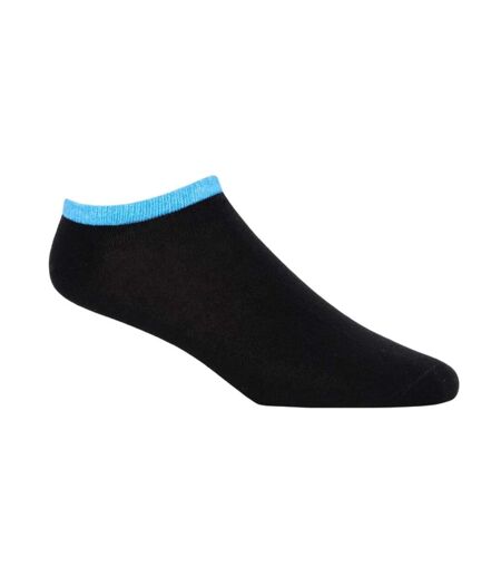 Pack of 7  Mens ketola liner socks  black/multicoloured Bench