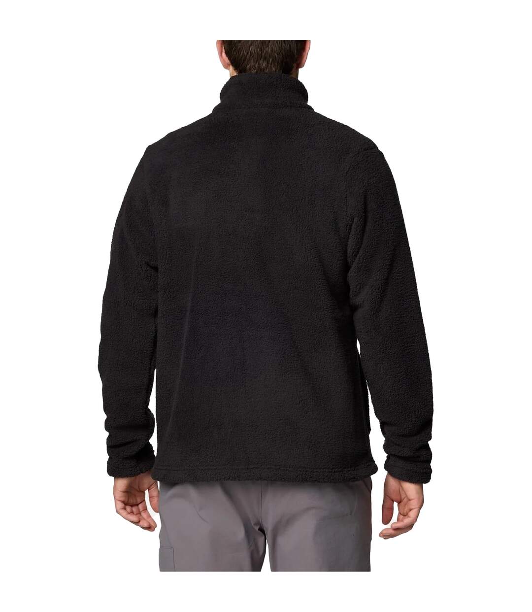 Mens Thornhead Full Zip Fleece Black Columbia-2