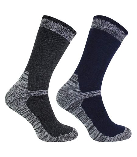 4 Pr Chaussettes de Travail Homme Coton pour Été