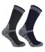 4 Pr Chaussettes de Travail Homme Coton pour Été-3
