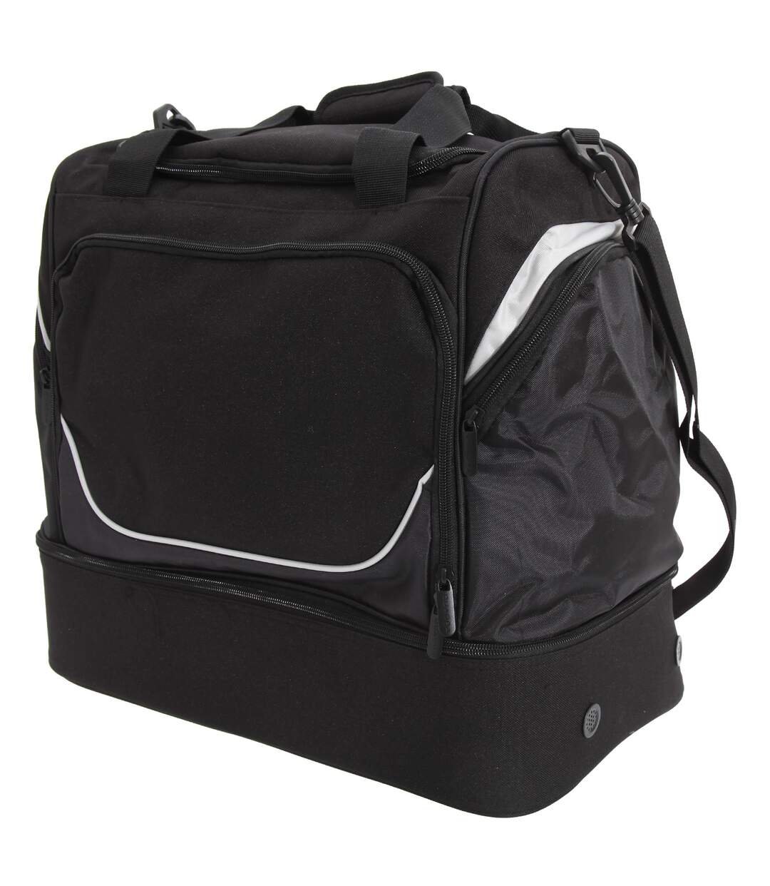 Sac De Voyage 40 Litres Taille Unique Noir Gris Clair Quadra-2