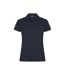 Womens/ladies Virtue V Neck Polo Shirt Dark Navy Cutter & Buck-2