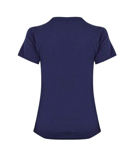 T-shirt Motif/style Logo Femme Bleu Violacé Castore