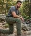 MAYFLOWER E0166K - Pantalon cargo doublé kaki : chaleur et robustesse pour l'extérieur-5
