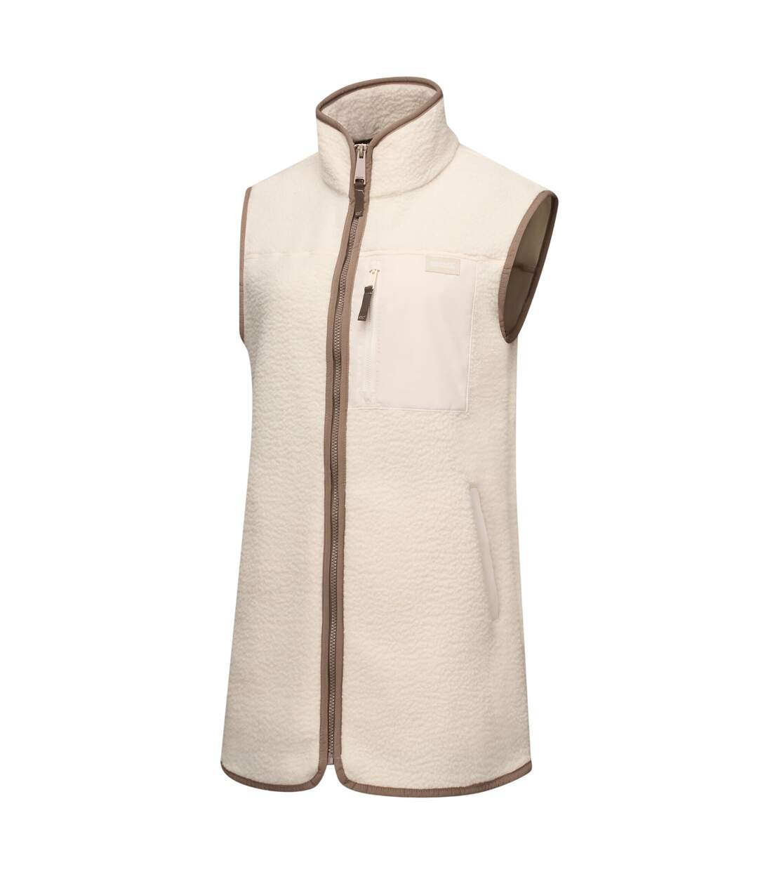 Veste Sans Manches Femme Beige Clair Marron Foncé Regatta-4