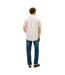 Mens Vertical Stripe Linen Blend Shirt Sandlewood Tommy Hilfiger-3