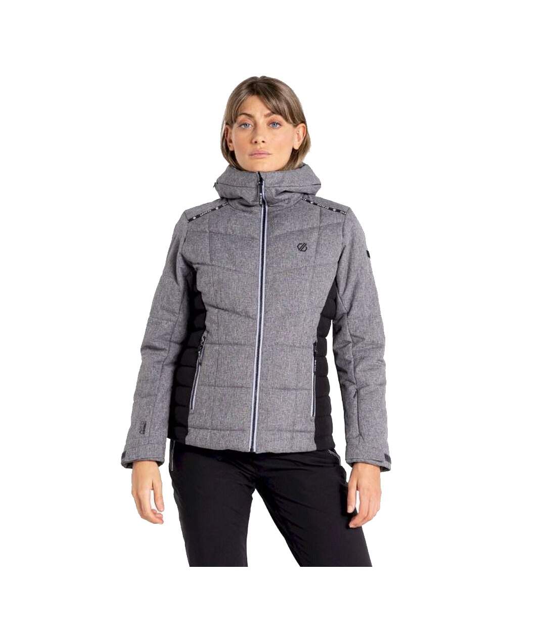 Blouson de ski expertise femme gris foncé Dare 2B-4