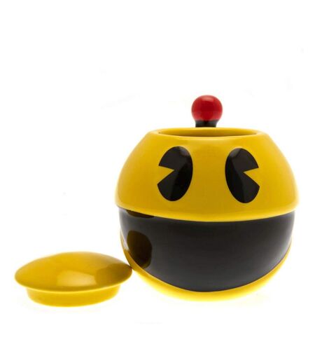 Pac-Man 3D Mug (Yellow/Black) (One Size) - UTTA9490