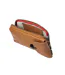 Mrs Lemon Twist Leather Phone Pouch One Size Caramel Aunts And Uncles-3
