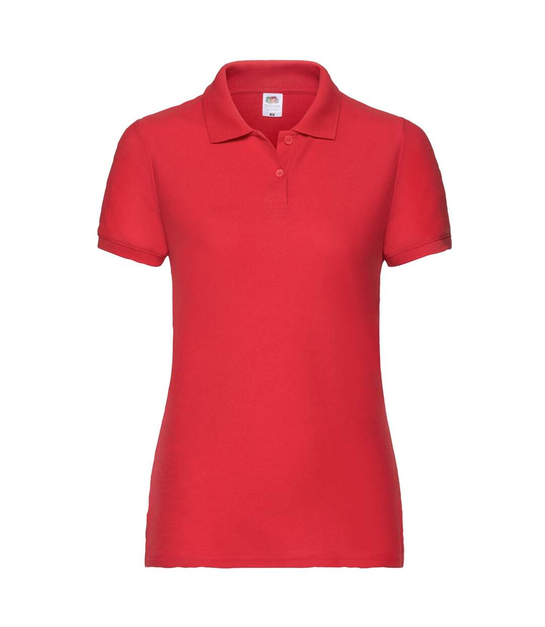 Polo Femme Rouge Fruit Of The Loom-1