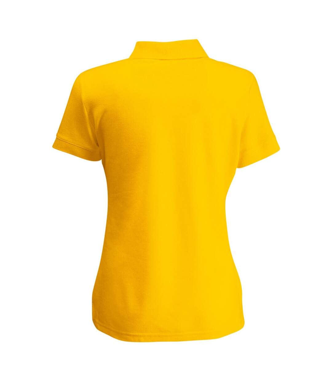 Polo femme jaune Fruit of the Loom