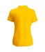 Fruit Of The Loom Womens Lady-Fit 65/35 Short Sleeve Polo Shirt (Sunflower) - UTBC384