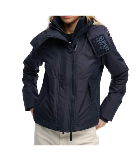 Veste à capuche marine femme superdry hooded arctic