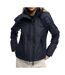 Veste à capuche marine femme superdry hooded arctic-1
