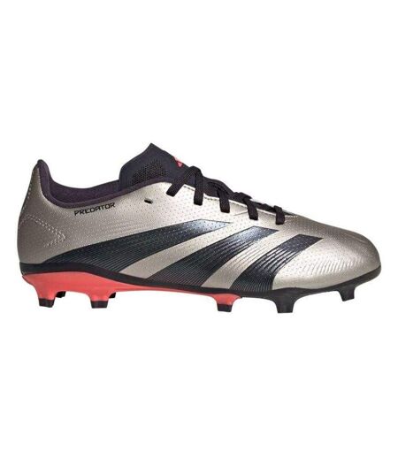 Chaussures De Foot Predator League Enfant Gris Argent Noir Adidas