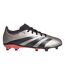 Chaussures De Foot Predator League Enfant Gris Argent Noir Adidas-1