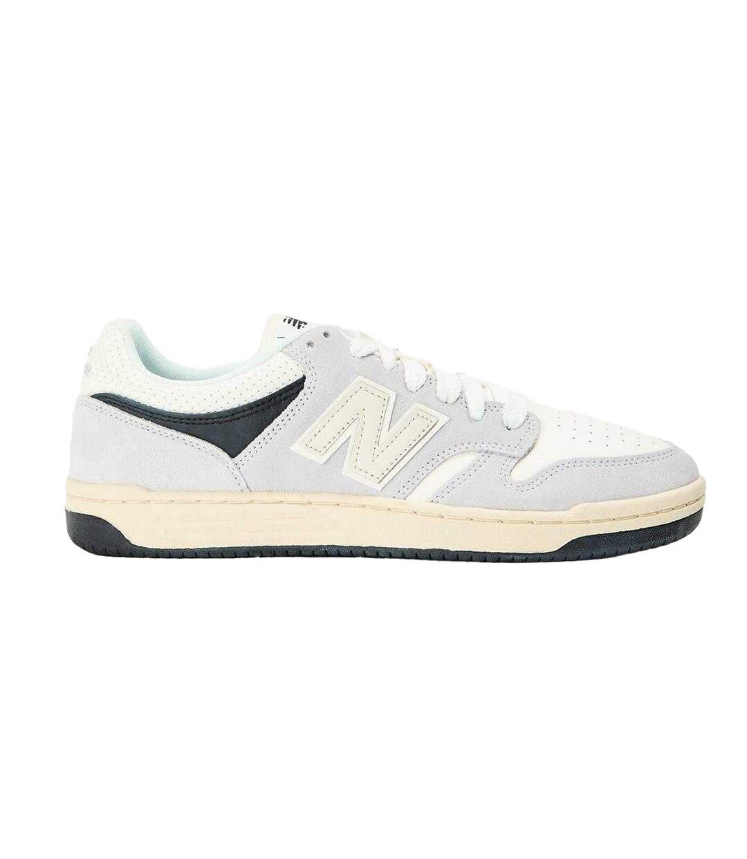 Baskets Bb480igb Adulte Blanc Gris New Balance-1
